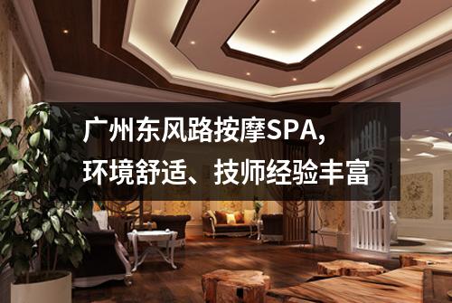 广州东风路按摩SPA,环境舒适、技师经验丰富